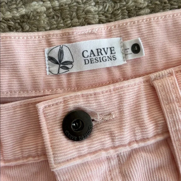 Carve Designs Oahu Women's Pink Shorts 4” size 4 - Picture 5 of 6